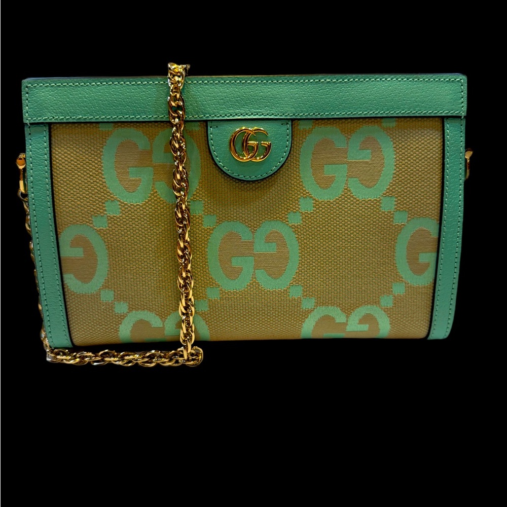 Authentic/Limited Edition/Mint Green Gucci Ophidia